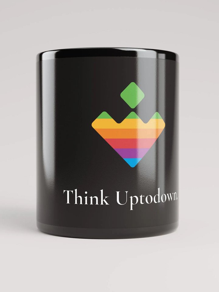 "Think Uptodown" – Premium Ceramic Mug product image (1)