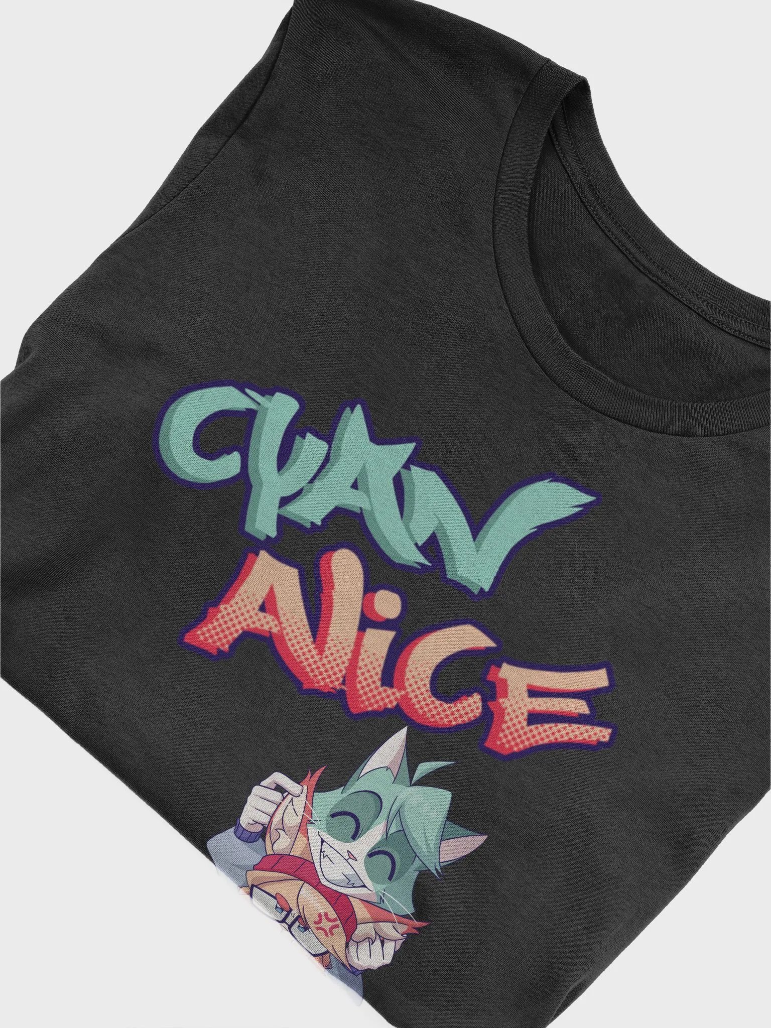 Cyan Teasing Alice's Ears Supersoft T-Shirt product image (5)