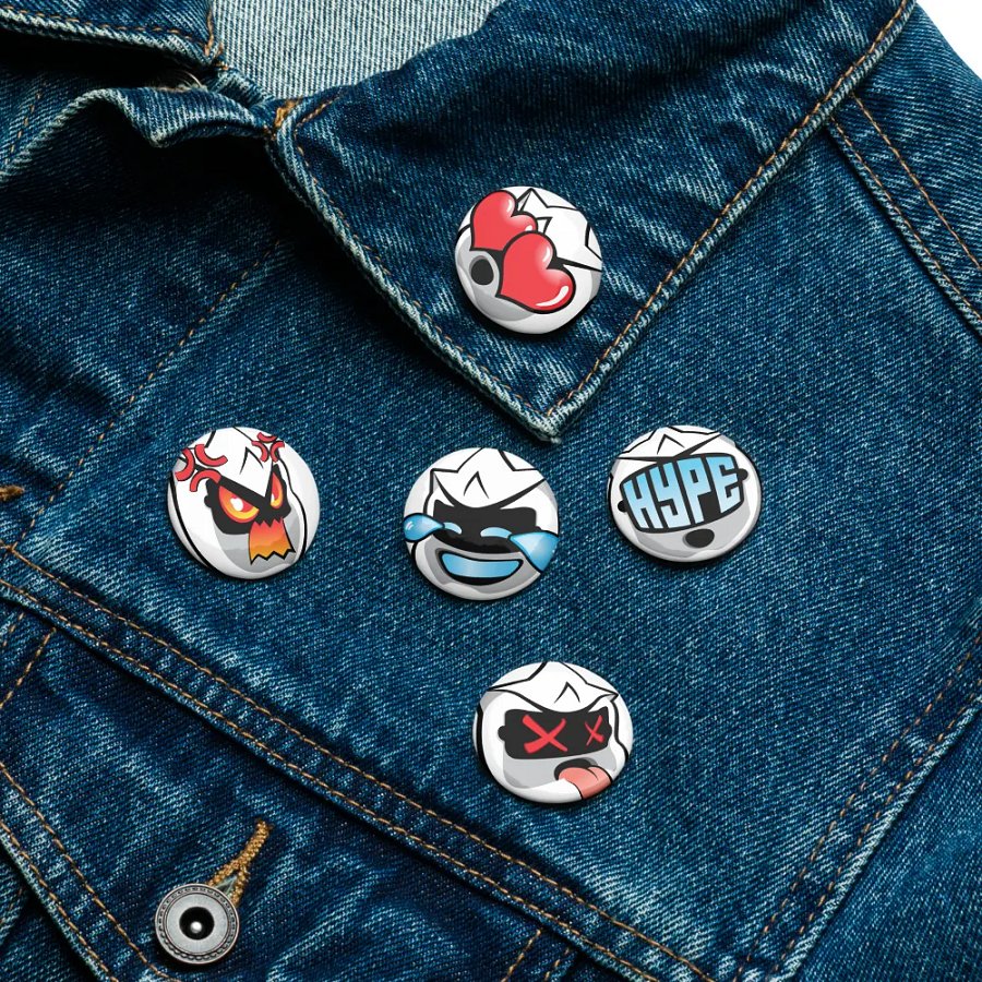 BOT Bot Emote Pins product image (8)
