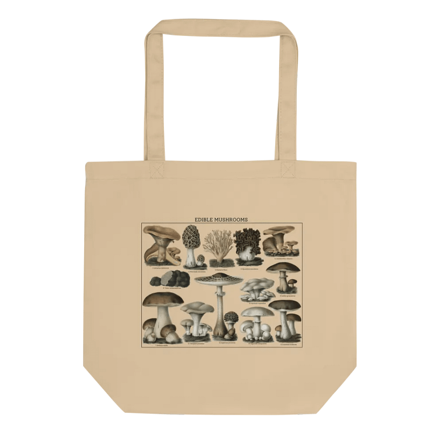 Poisonous And Edible Mushrooms Eco Tote product image (7)