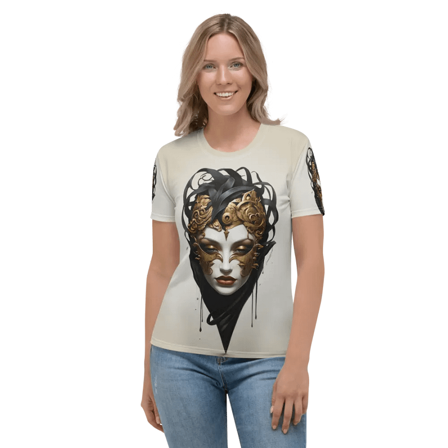 Gold Feministic T shirt product image (1)