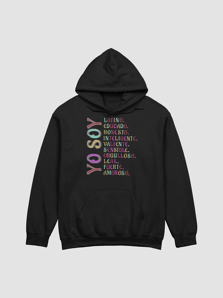 Yo Soy I Am Positive Adjectives Hoodie product image (23)