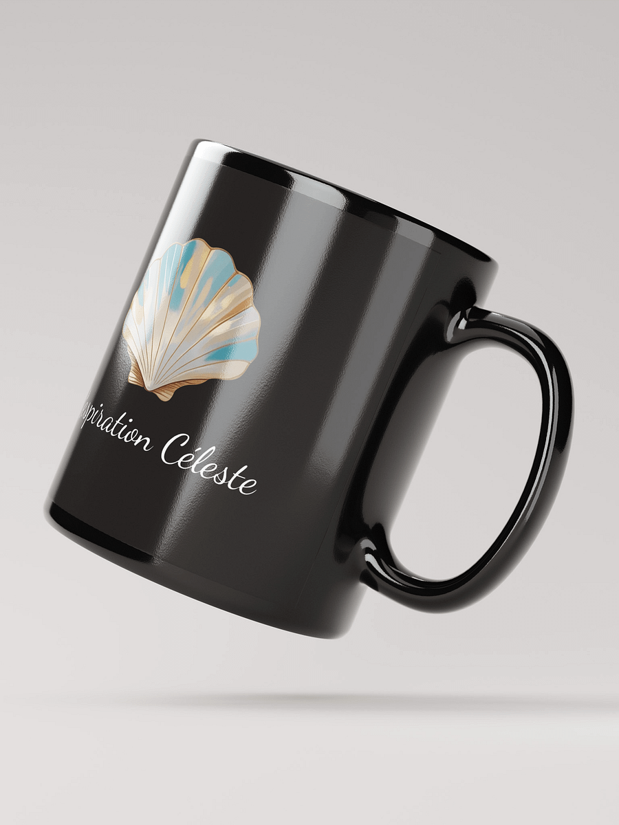 Mug Noir - Respiration Céleste - Idée Cadeau Orignal product image (2)