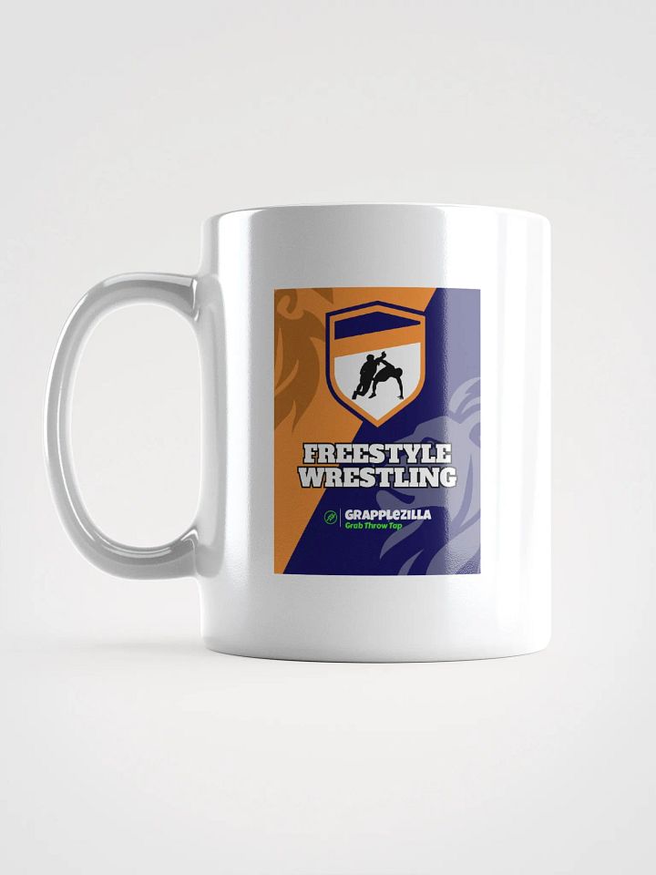 The FREESTYLE WRESTLING Mug (White) product image (1)