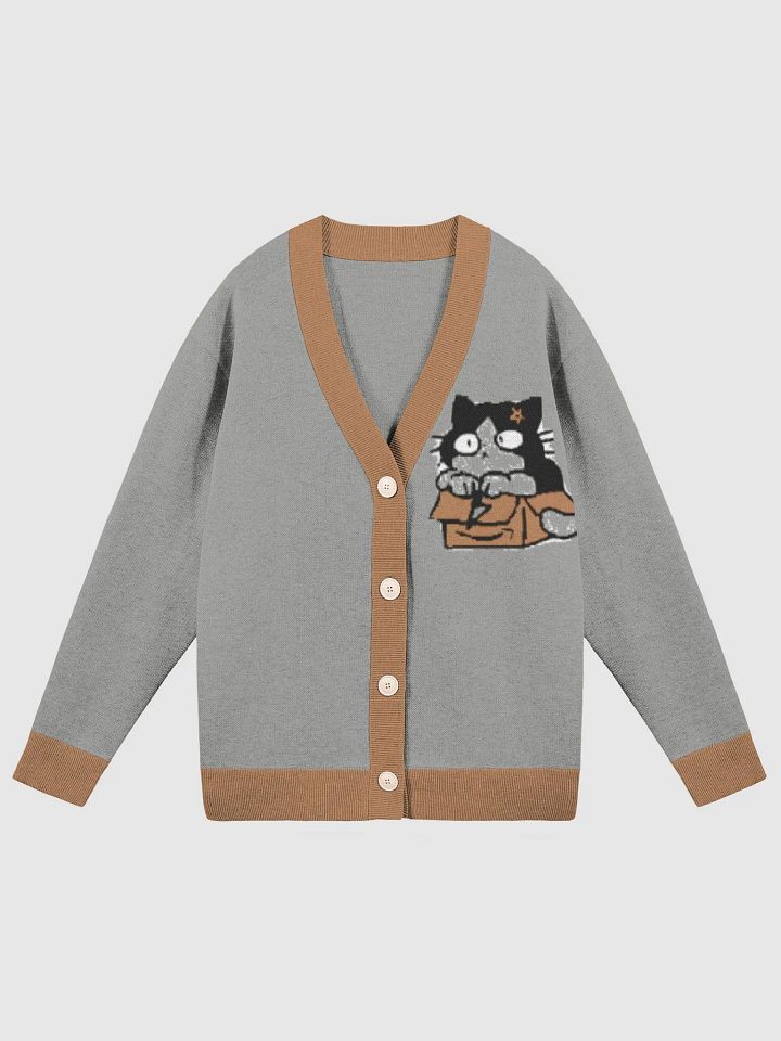 Box Cutter Baby Jacquard Knit Cardigan product image (4)