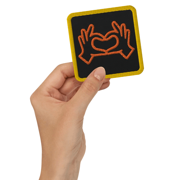 Love Gesture Embroidered Patches product image (2)