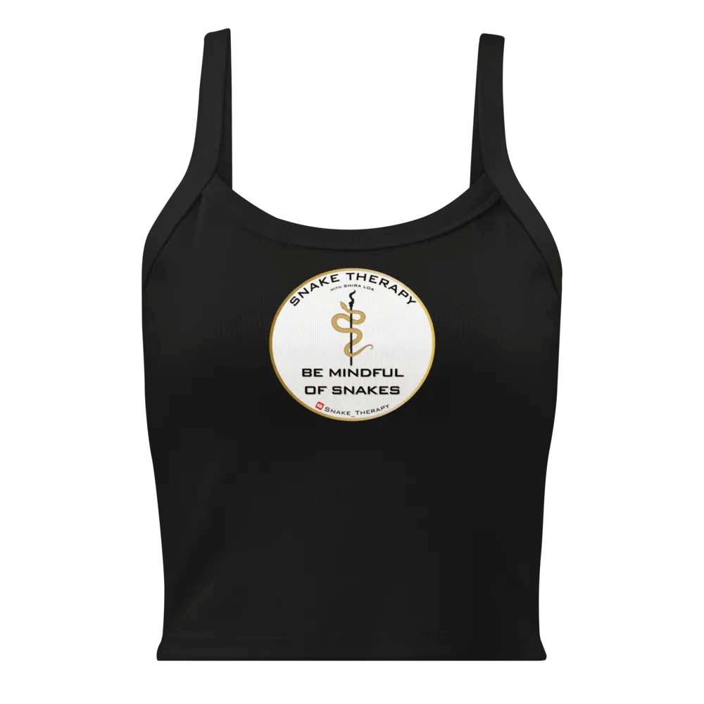 Snake Therapy Logo-Be Mindful Crop Tank product image (1)