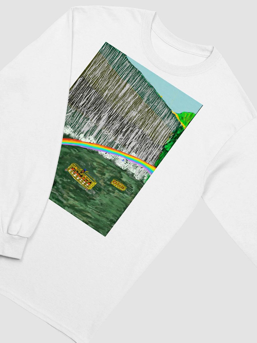 Gildan Ultra Cotton Long Sleeve T-Shirt: waterfall product image (34)