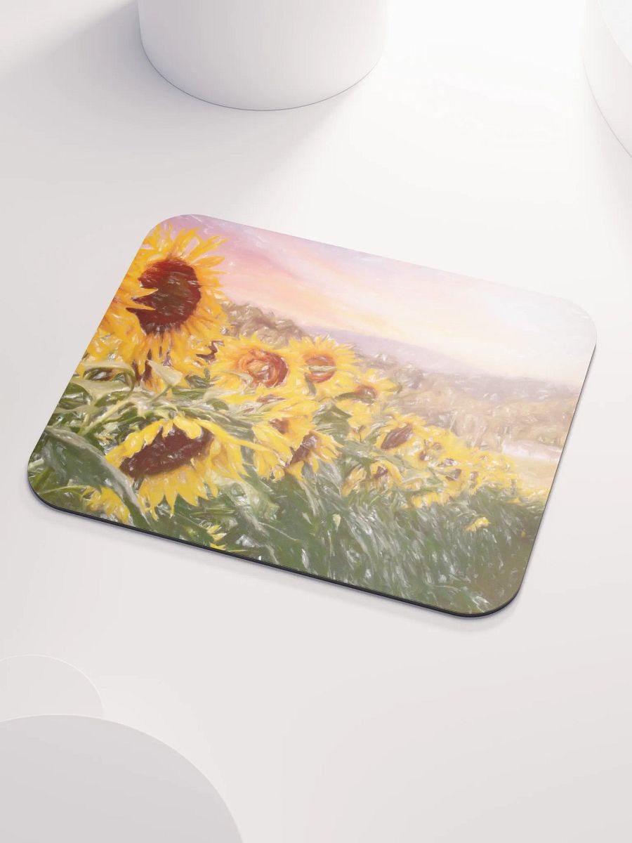 Sunflower Serenity Mouse Pad product image (3)