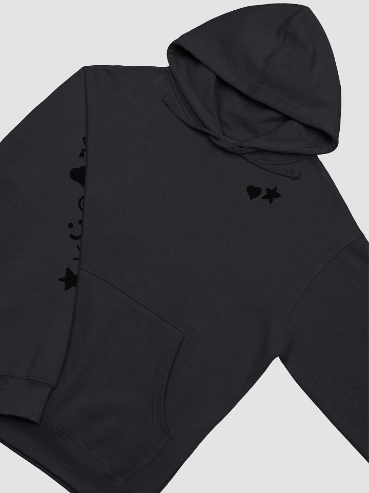teacups Doodle Hoodie (Black) product image (2)
