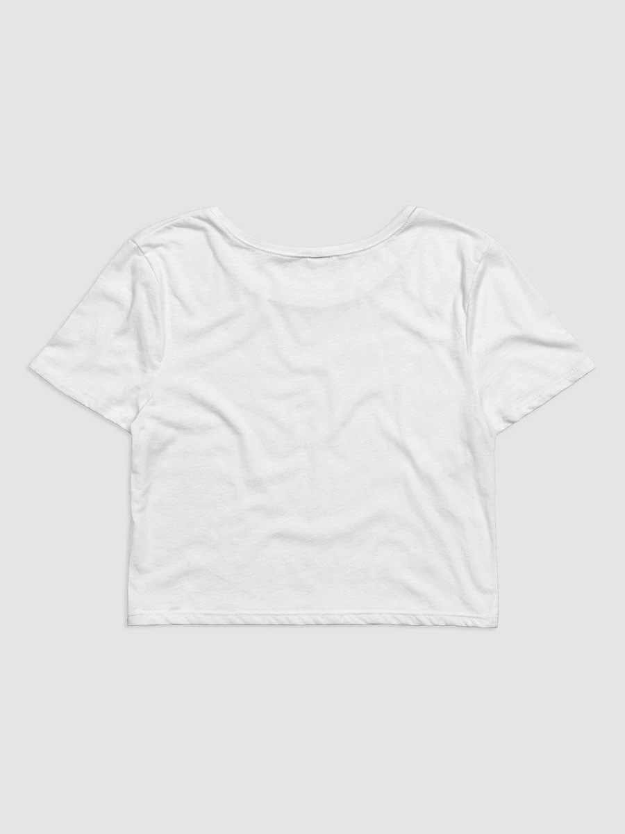 Logo Crop Top (White) product image (4)