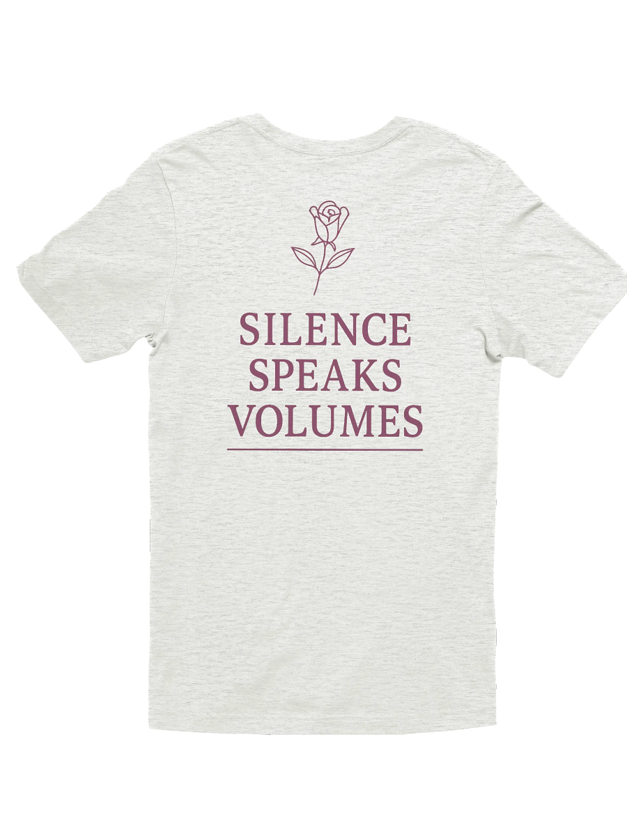 Her Silence Hits Different Tee product image (4)