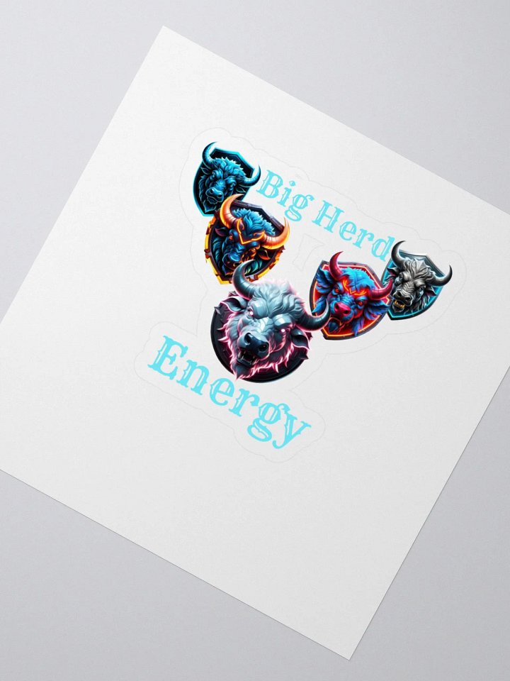 Big Herd Energy Stickers product image (2)