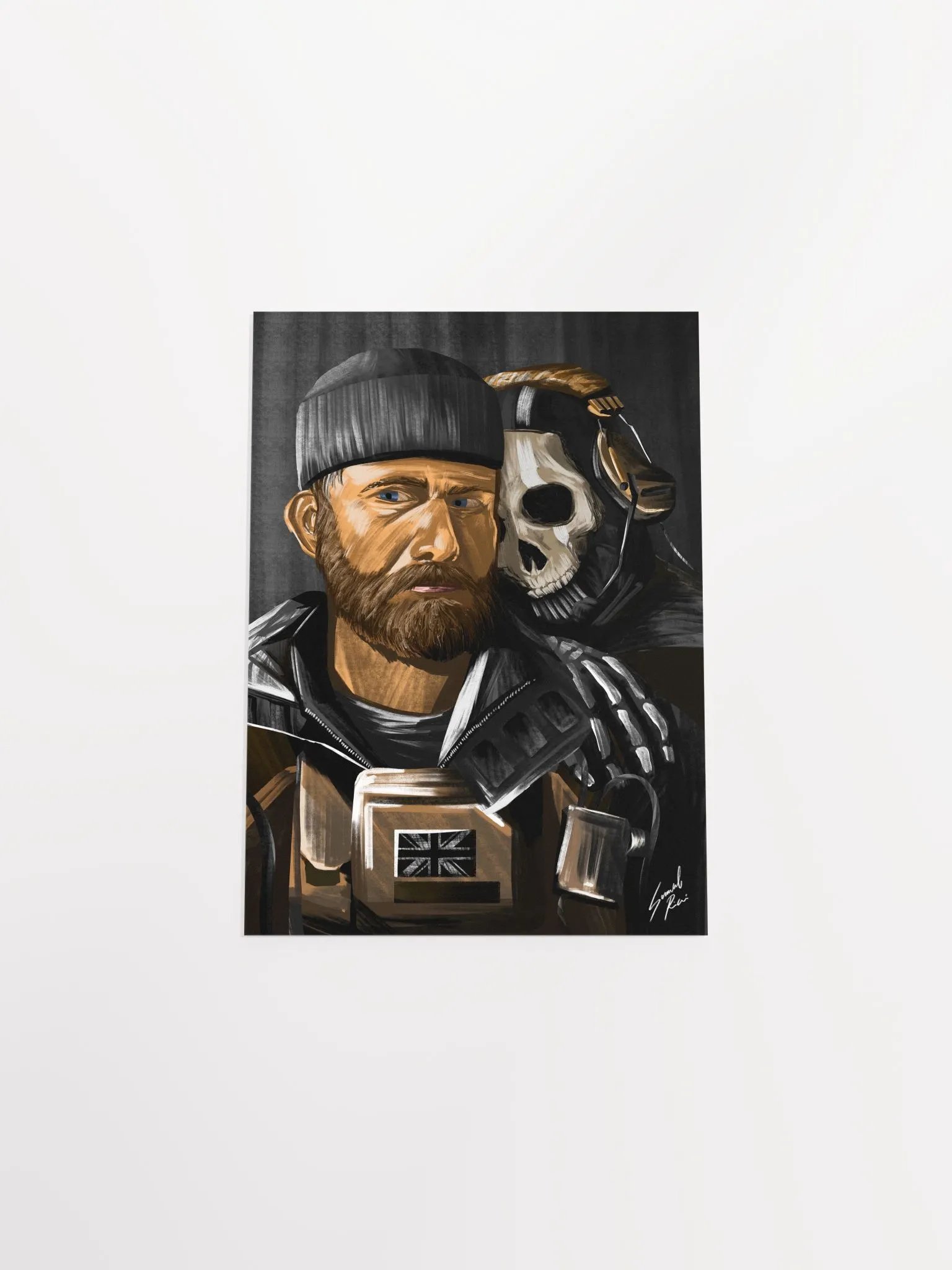 Portrait with Price and Ghost - Digital Illustration product image (7)