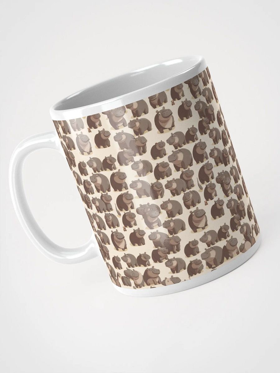 Happy Hippo Pattern Mug product image (9)