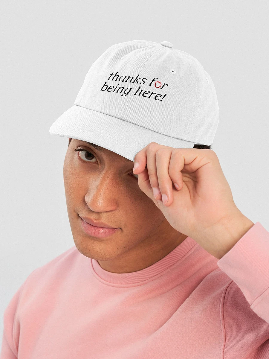 thanks for being here! Hat (Red) product image (35)