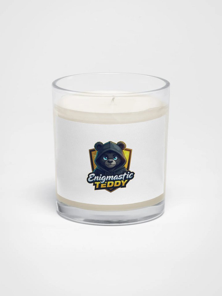 Enigmatic - Soy Wax Candle In A Clear Glass Jar product image (1)