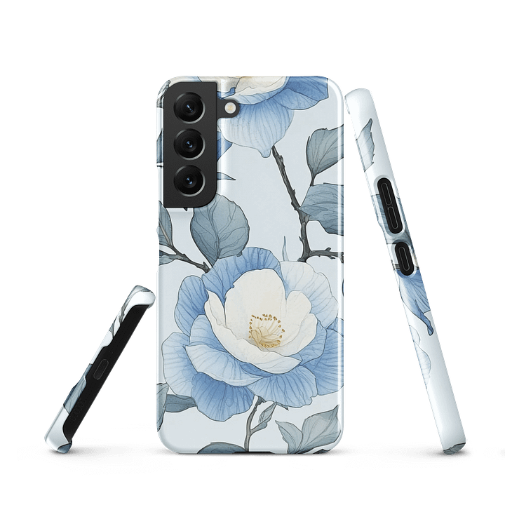 Blue Blooms Samsung® Snap Case product image (1)