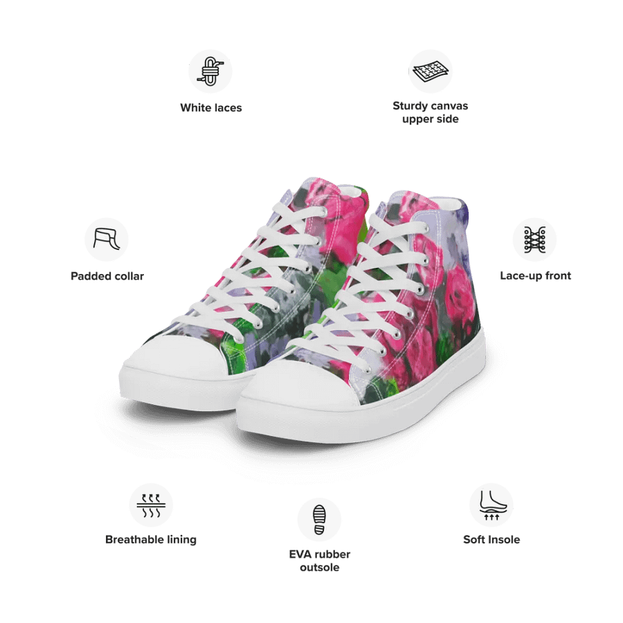 Men's art canvas sneakers product image (5)