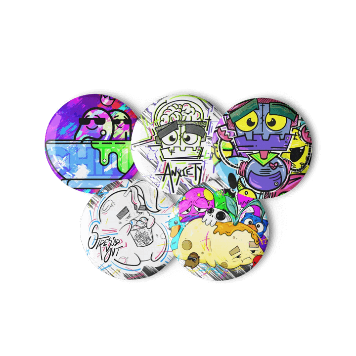 Stressed out buttons product image (1)