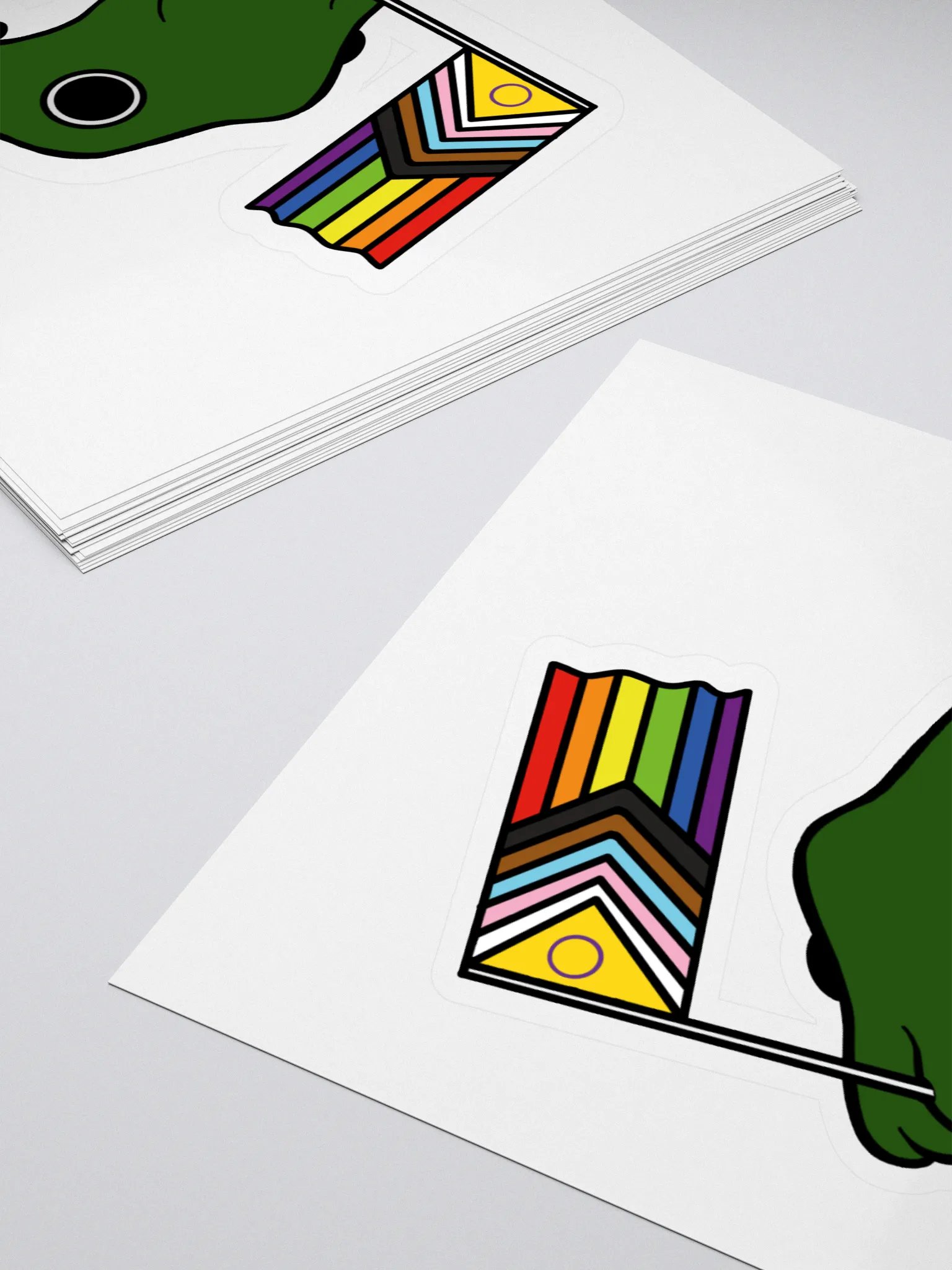 Inclusive Pride Flag Sticker product image (4)