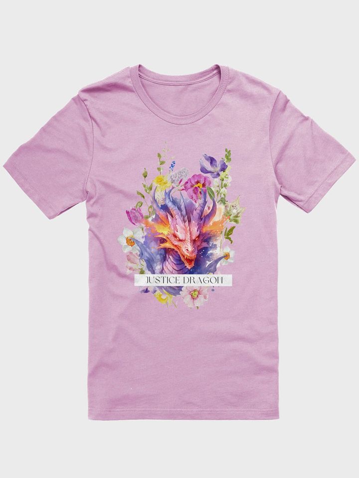 Justice Dragon Tee (Lilac) product image (1)