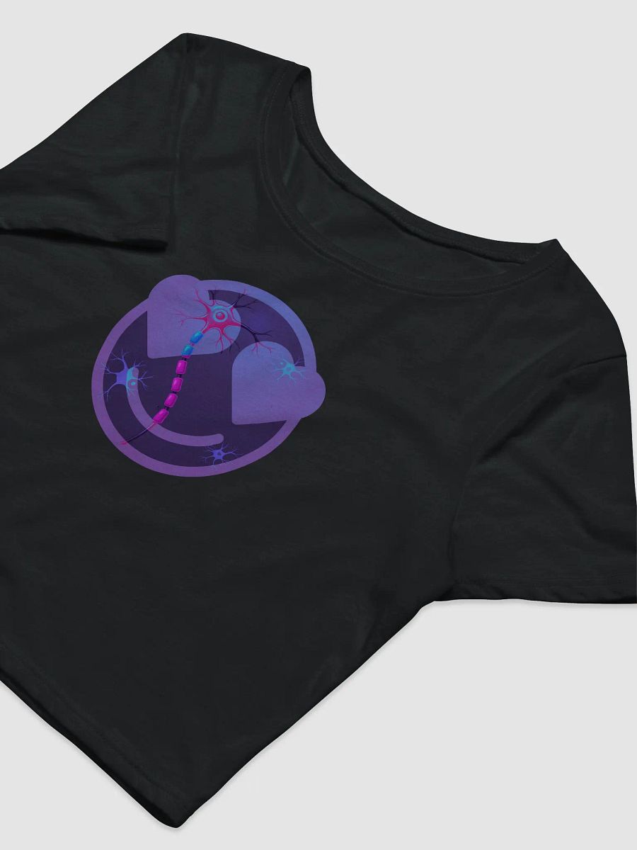 Women's Myelin Smiley Crop Tee product image (14)