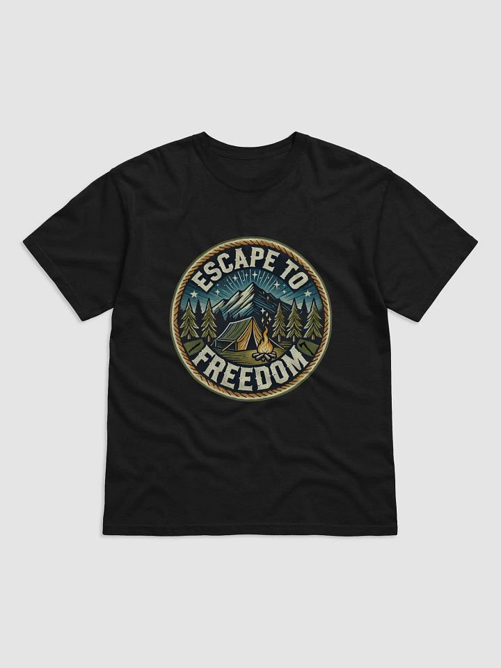 Escape to Freedom Camping Tee product image (1)