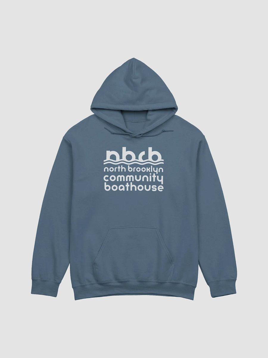 Classic Unisex Hoodie by Gildan - Full White Logo product image (19)