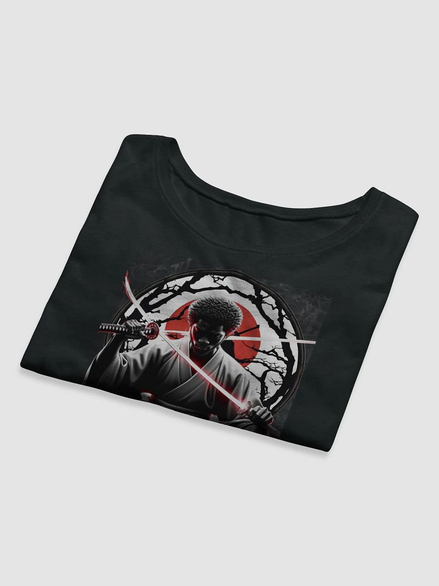Black Samurai Crop Top Tee product image (8)