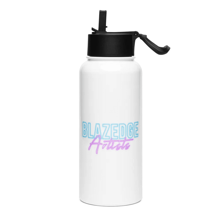 Stainless Steel Water Bottle with a Straw Lid product image (3)