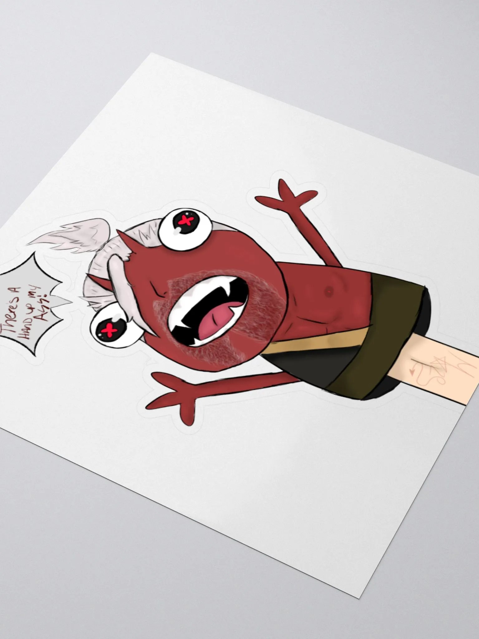 Kishi sticker (dungeon and degens) product image (3)