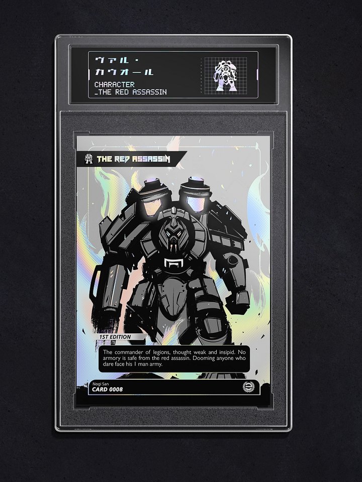 The Red Assassin Collector Card [PRE ORDER] product image (1)