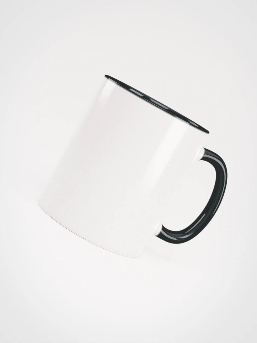 Omitt Triangle Ceramic Mug with Color Inside product image (4)
