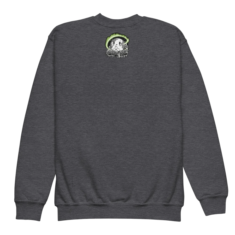 Save Me Kids Crew Neck Sweatshirt | Eco-Friendly Style for Young Activists product image (11)
