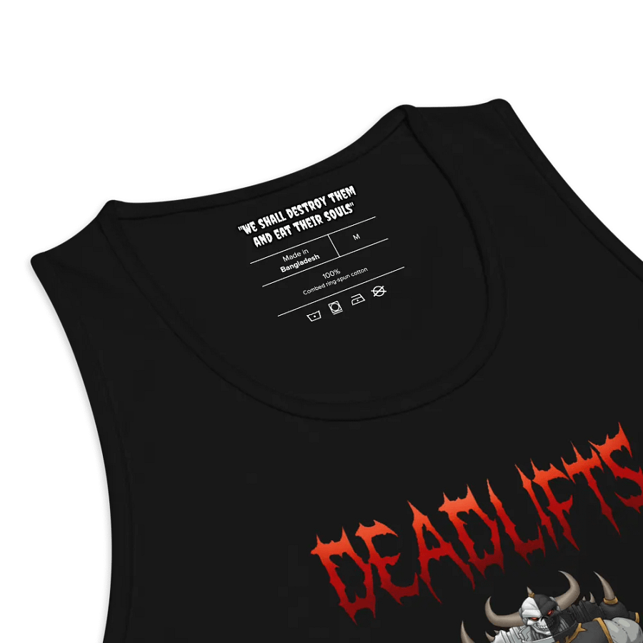 Deadlifts For The Dark Gods - MALICE - Tank product image (5)