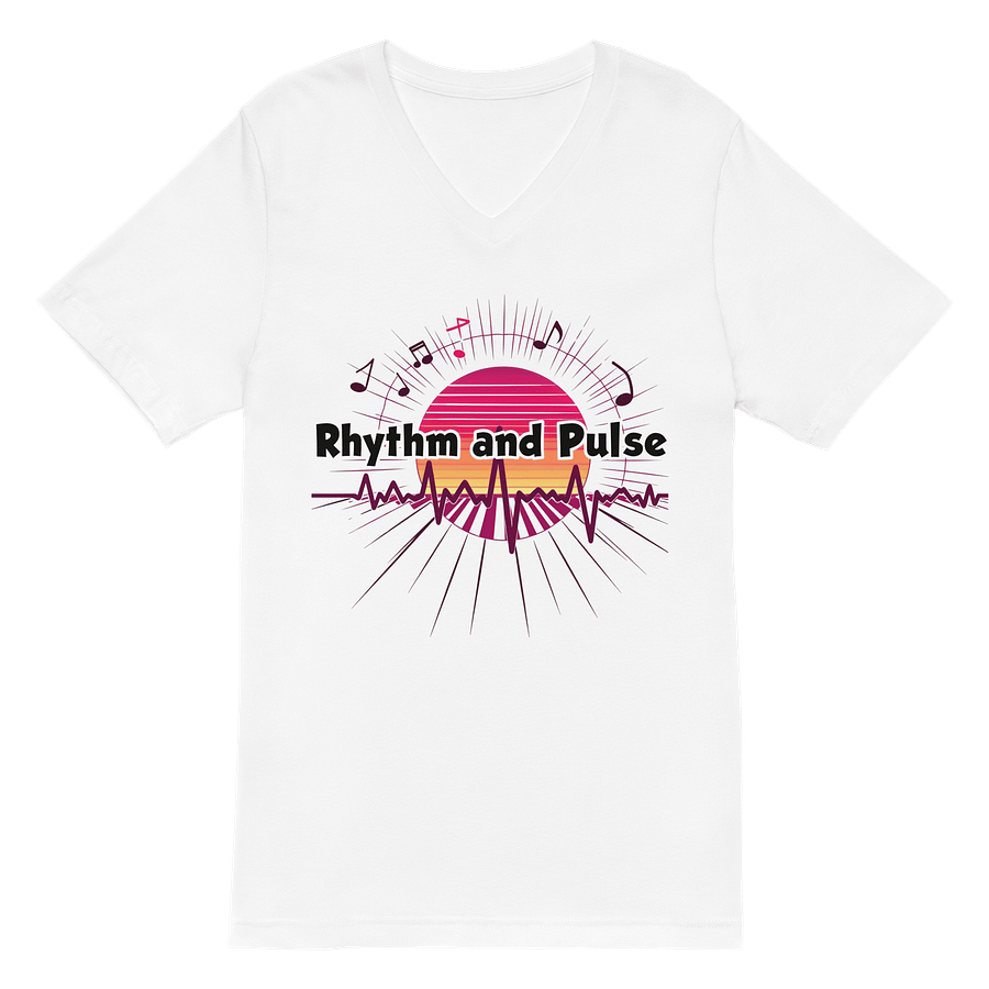 Rhythmic Sunburst V-Neck Tee product image (2)