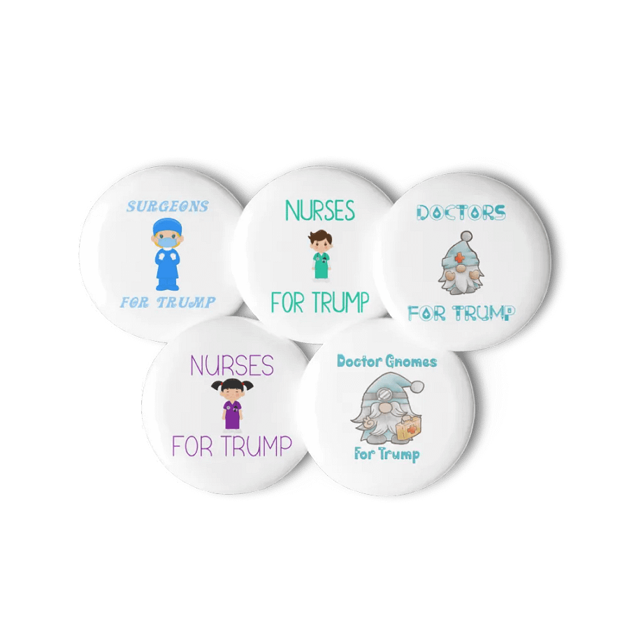 Medical Staff For Trump Pins product image (6)