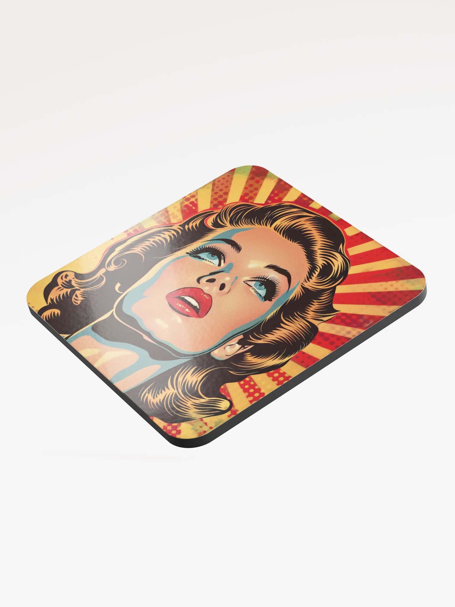 Pop Art Retro Chic Coaster product image (4)