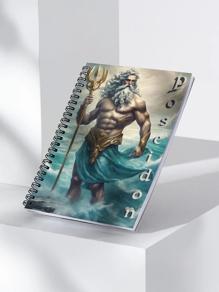 Greek God Poseidon Notebook product image (3)