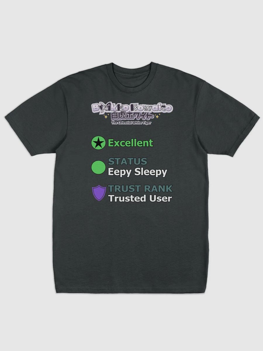 Premium Heavyweight Tee - Byakko VR Stats Eepy Sleepy Edition product image (1)