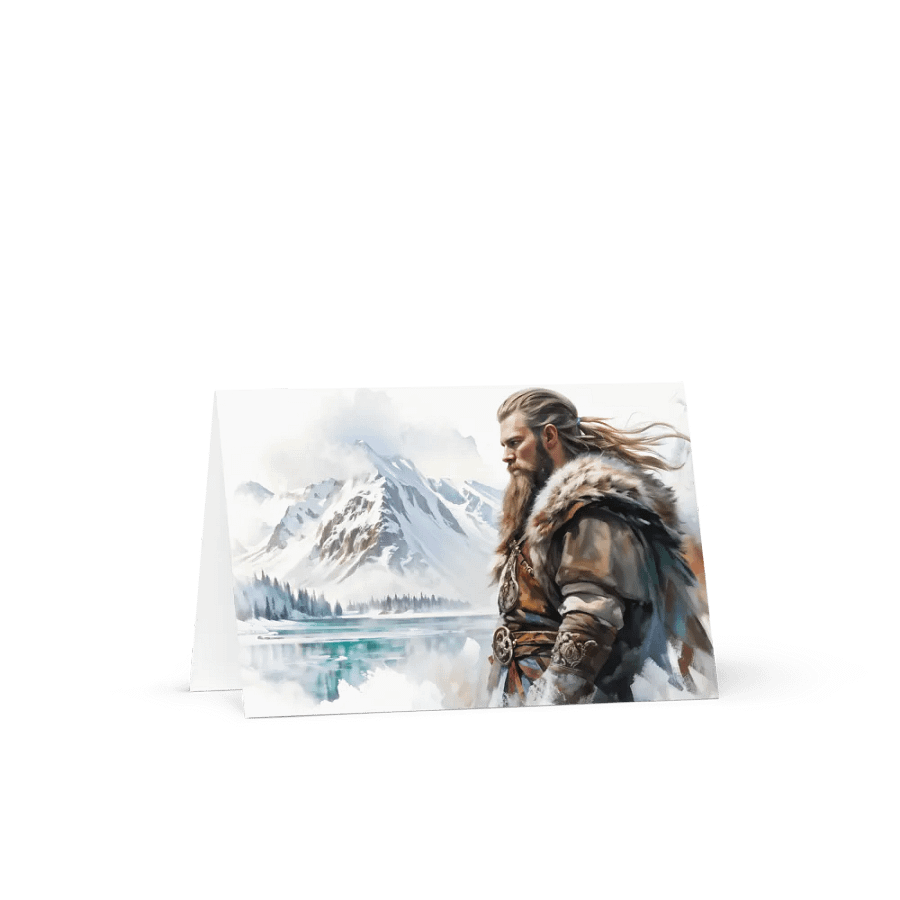 Greeting Card - Norseman & Mountain View product image (11)