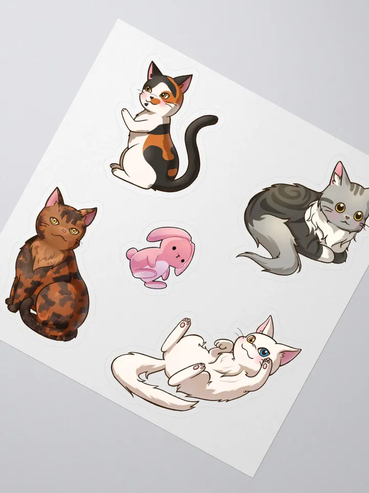 Four Cats Stickers product image (2)