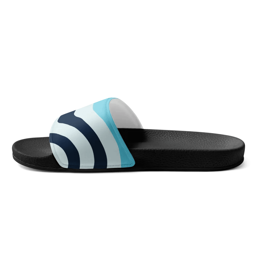 Blue Sunset Waves Women's Slides product image (11)