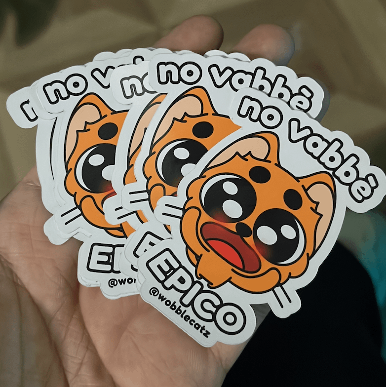 APPICCIMICI - Wobblecatz Stickers