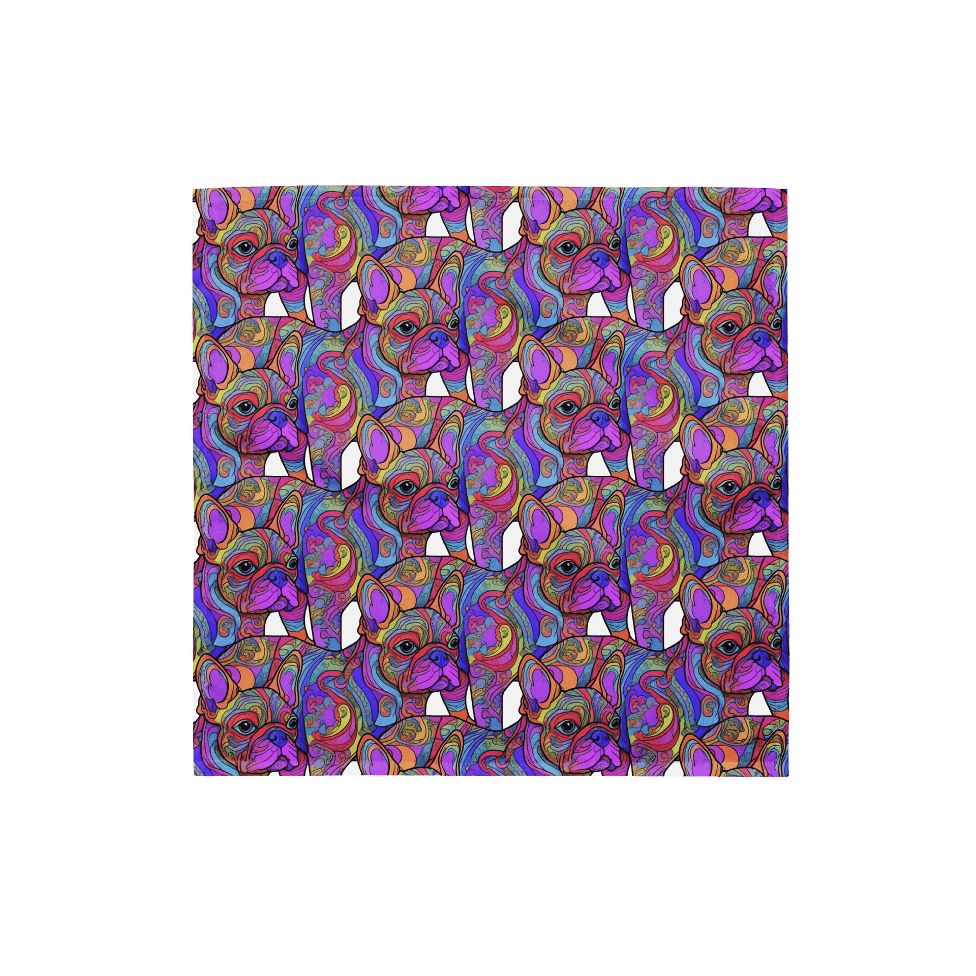 Groovy Frenchie #1 - Bandana product image (1)