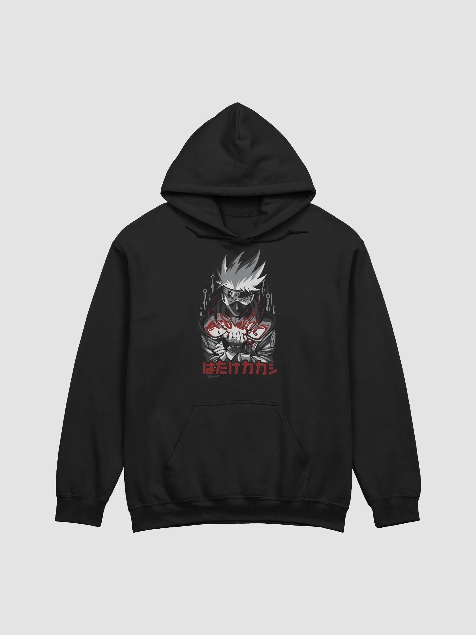 Naruto Kakashi Hatake Sharingan Blaze Sweatshirt – Gildan Midweight product image (1)