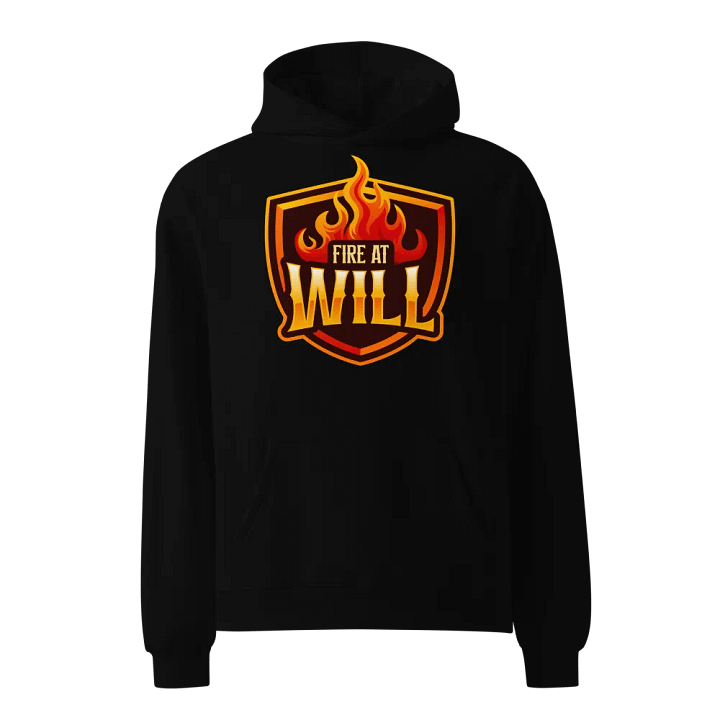 Fire At Will Logo Hoodie product image (1)