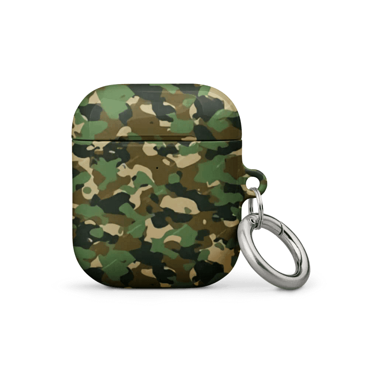Green Camo AirPod Case product image (1)