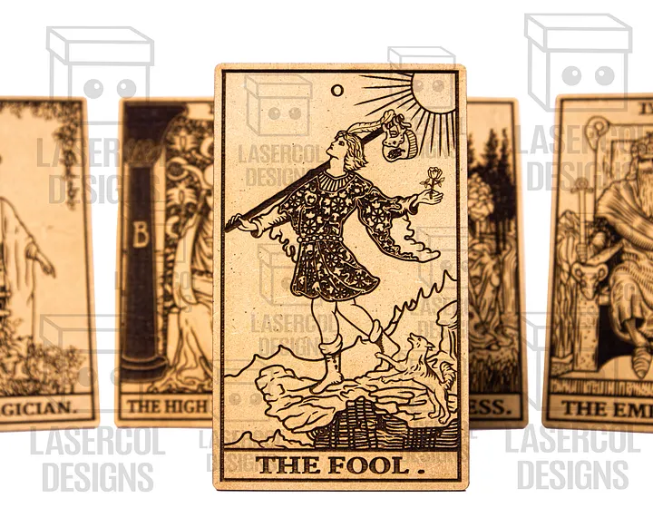 Tarot Cards (Set 1) - Laser Cut Files product image (2)